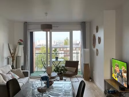libre de suite - t3 meublé 56 m² - asnières-sur-seine - dernier étage  balcon  métro gabri