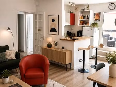 ? appartement t3 lumineux – 2 chambres  grande terrasse toit 44m