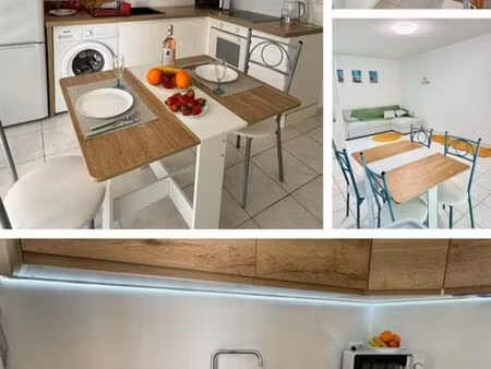 appartement t2 terrasse + jardin