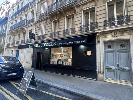 boutique à vendre paris 17 - 50m2