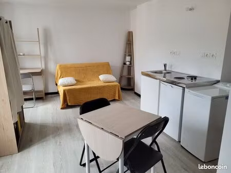 location studio meublé de 23 m2 refait à neuf