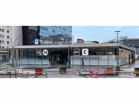 parking vl 2 50m saint-ouen rer & ligne 14