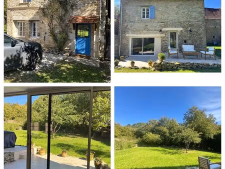 maison rénovée avec jardin et terrasse – à louer à l’année  proche vézelay (89)