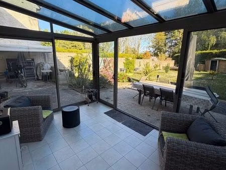 maison familiale chaleureuse de 90 m2 - jardin 489 m2 - véranda - garage