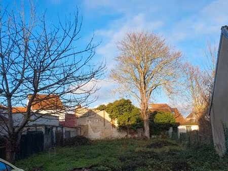terrain constructible en centre ville