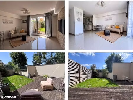 appartement 2 pieces jardin