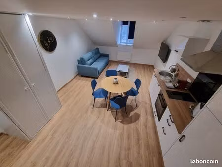 studio meublé entièrement rénové