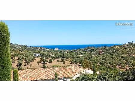 villa 4 pièces vue mer aux issambres 83380