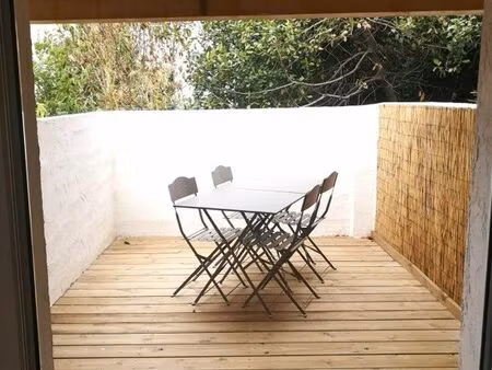 appartement t2 meublé avec terrasse
