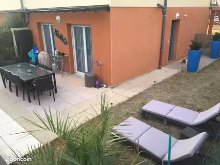 appartement t2 69360 simandres - jardin 70m2