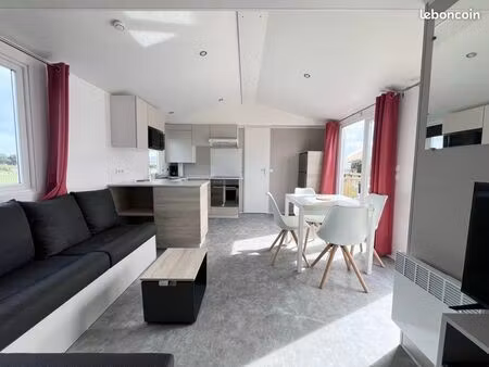 mobilhome neuf sur terrain privé