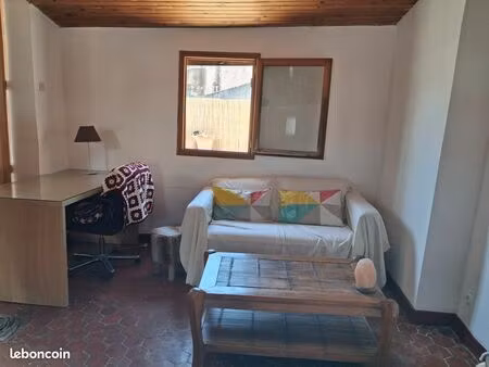 grand t1 35m2 terrasse 18m2 pres du cours julien