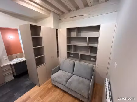 paris centre – châtelet – studio meublé –