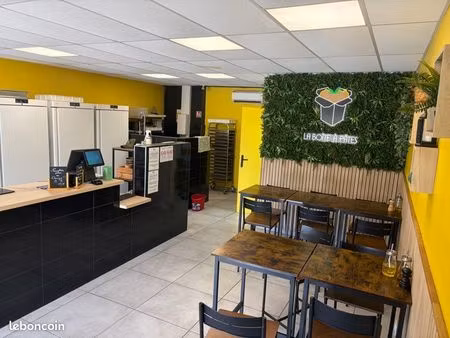 fond de commerce restauration rapide 60m2