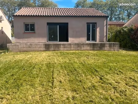 maison neuve 85 m2 à terminer sur 500 m2 de terrain