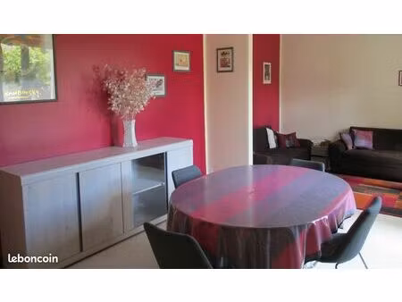 meublé 100m2 disponible au 1e septembre  balcon  terrasse  toutes charges incluses (sauf g