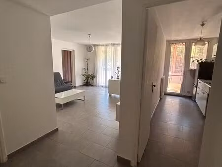 location meublée - t2 51m² avec balcon  parking et cave