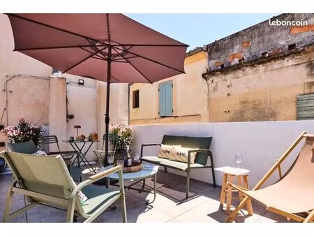 magnifique appartement meublé clé en main 2 chambres  terrasses quartier roquette
