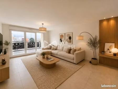 appartement 3 pièces 63 m²