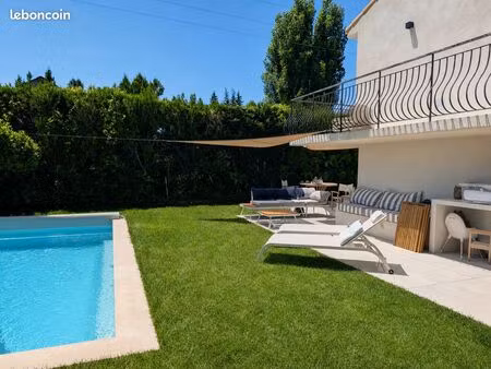 maison familiale avec jardin  piscine et dépendance - bouc bel air