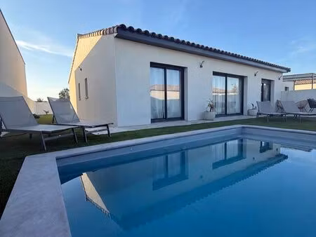villa contemporaine 2024 avec piscine - dpe a/a