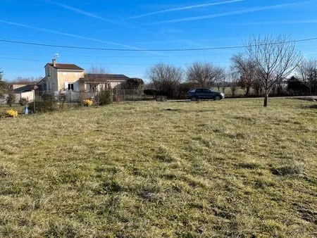 vente terrain à bâtir