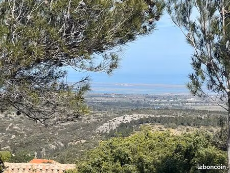exceptionnel terrain vue mer