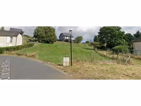 terrain à bâtir viabilisé 1027 m² - allanche (15) - vue dégagée