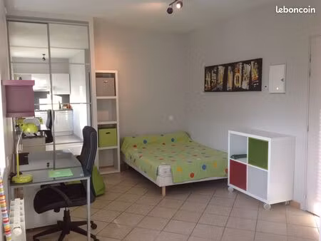 studio meublé 22 m² – tout inclus – face iut & université