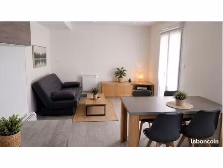 superbe appartement meublé 3 pièces avec terrasse exceptionnelle – 54 m²