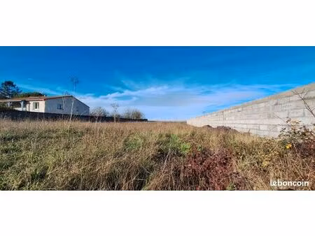 terrain 640 m² mornac sur seudre