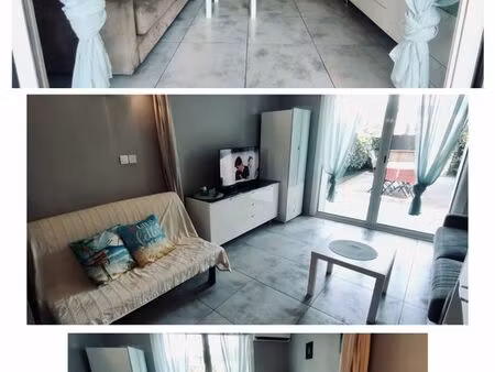 magnifique studio avec cour dans residence privée