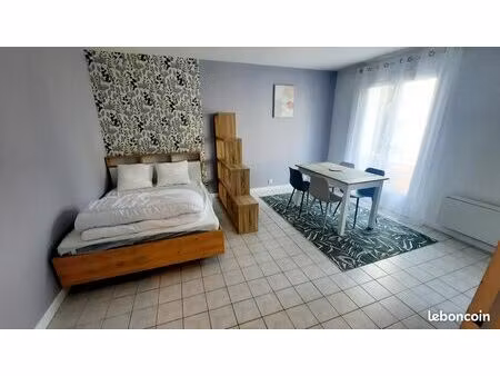 studio rénové et meublé - centre ville vierzon