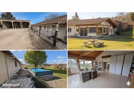 maison de campagne (200 m²) – plain-pied – à 10 min de castelnaudary