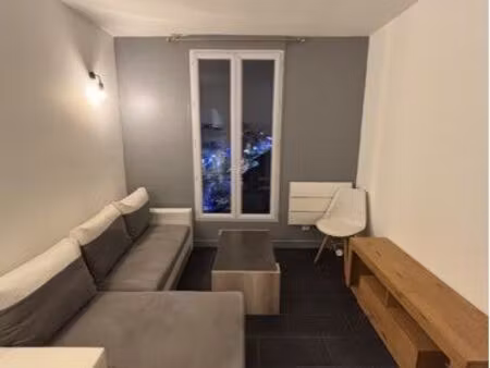 studio meublé rénové à louer – avenue henri barbusse  drancy