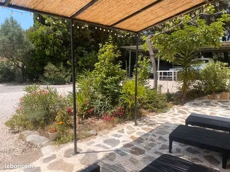 t3 en rez de villa   clim  disp de sept à juin