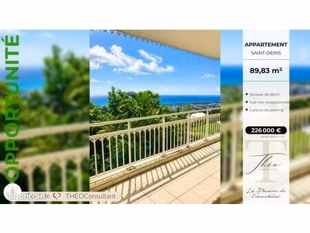 appartement t4 ste clotilde
