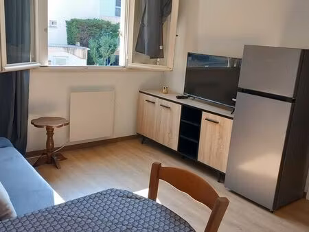 t2 meublé 33 m² – résidence port soleil – piscine  tennis  résidence sécurisée