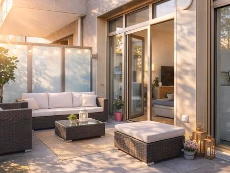 t2 livré en 2024 - 38m² + terrasse 16m² - courbevoie eco-quartier delage becon