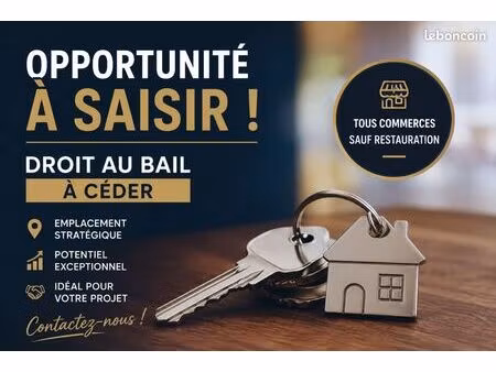 cession de droit au bail - centre-ville bayeux