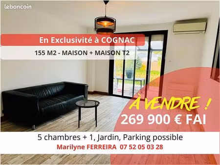 maison 9 pièces 155 m²