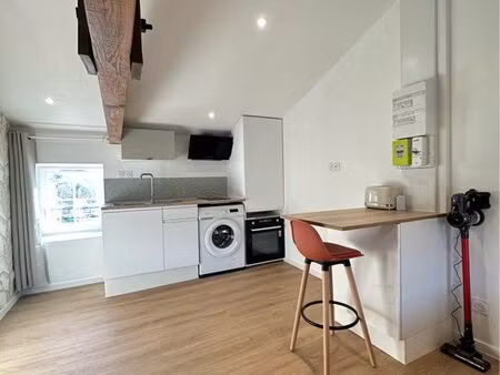 appartement 30m2 jardin + parking