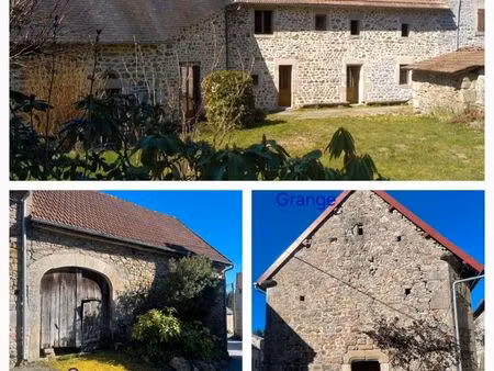 maison 5 chambres + dépendances semi aménagées + terrain