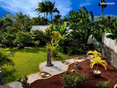 villa 4 chambres  piscine  vue mer. côte ouest