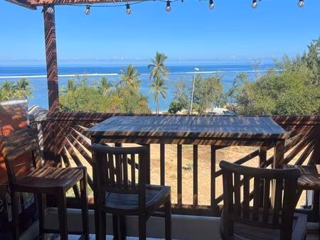 appartement vue lagon