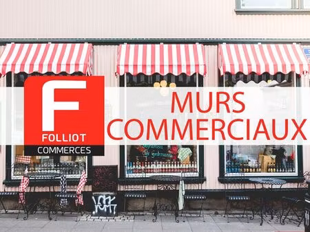 bar  brasserie  murs commerciaux 80 m² caen