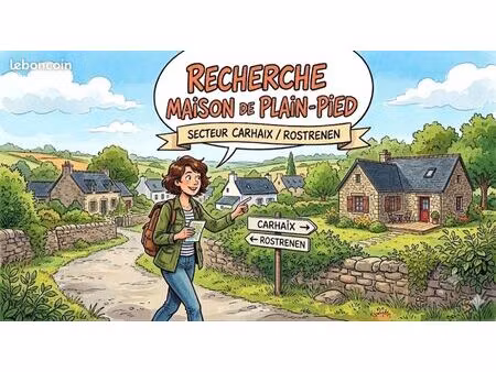 recherche maison de plain pied
