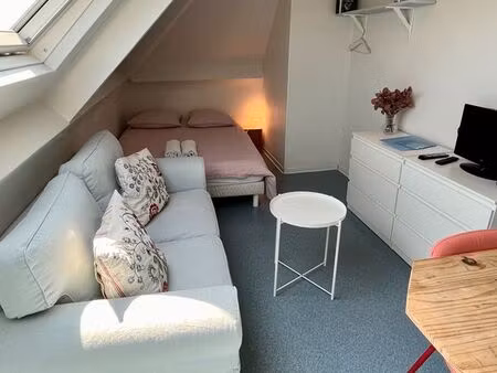 studio avec parking haie vignée