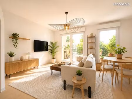 appartement t2 récent avec jardin en face du parc de sceaux