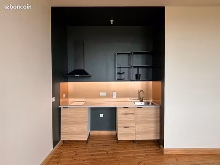 studio neuf 27m2 - vue magnifique - plateau / rempart